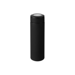Вакуумный термос "Vacuum Flask C1", soft touch, 420мл, черный