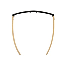 Солнцезащитные очки из бамбука с зеркальной линзой "Rockwood Motion", синий