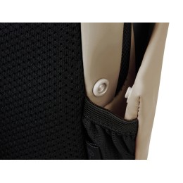 Рюкзак Sofit для ноутбука из экокожи, бежевый