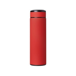 Вакуумный термос "Vacuum Flask C1", soft touch, 420мл, красный