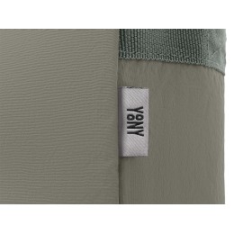 Изотермическая сумка-холодильник "Neo Classic" c контрастной молнией, серый/оранжевый