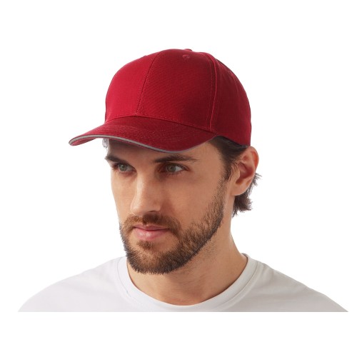Бейсболка "Las Vegas", красный
