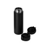 Вакуумная термокружка Waterline с медной изоляцией «Bravo», 400 мл, тубус, черный
