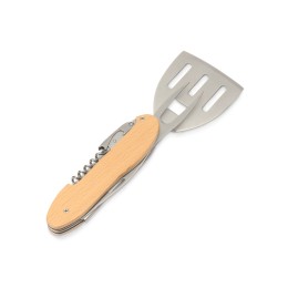 BBQ мультитул Blade 5в1 с деревянными ручками, в чехле