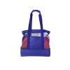 Сумка для шопинга и пляжа «Coolmesh» с изотермическим отделением внизу, синий