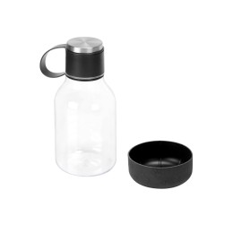 Бутылка для воды 2-в-1 «Dog Bowl Bottle» со съемной миской для питомцев, 1500 мл, черный