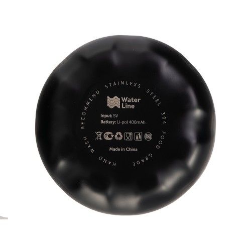 Вакуумная термобутылка с УФ-стерилизацией "Photon", черный, 500 мл