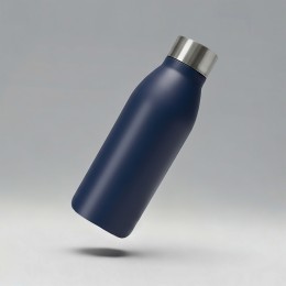 Вакуумная термобутылка "Brottle", темно-синий