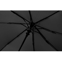 Зонт-полуавтомат складной Marvy с проявляющимся рисунком, черный