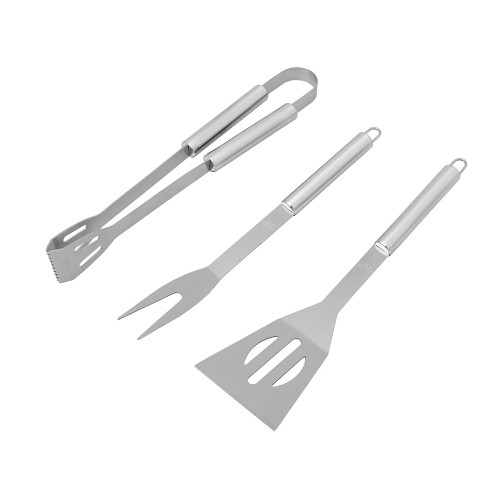 Набор для барбекю в кейсе: лопатка, щипцы, вилка "Salvy"