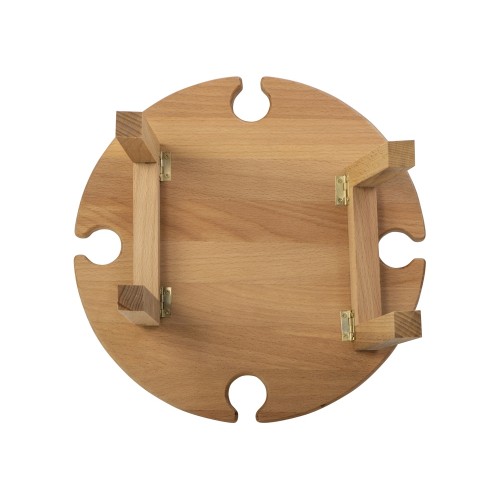 Деревянный столик на складных ножках "Outside party"