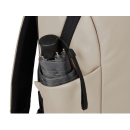 Рюкзак Sofit для ноутбука из экокожи, бежевый