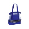 Сумка для шопинга и пляжа «Coolmesh» с изотермическим отделением внизу, синий