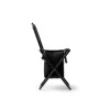 Складной уличный стул из полиэстера KOVAL, черный