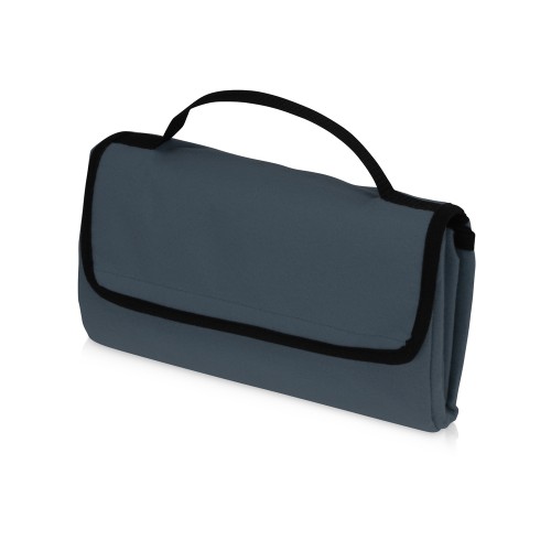 Подарочный набор с пледом и колонкой в сумке - холодильнике " Musical trek", красный