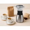 Кофеварка POUR OVER, 1000 мл, серебристый/черный
