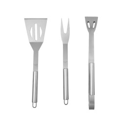 Набор для барбекю в кейсе: лопатка, щипцы, вилка "Salvy"