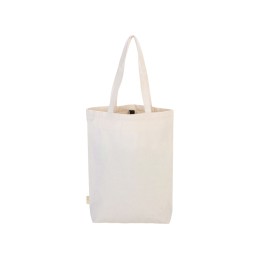 Сумка Fixy из переработанного хлопка с фиксирующей эластичной лентой, натуральный