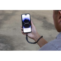 Ремешок-держатель для телефона на запястье «Lany Wristband Eco», серый