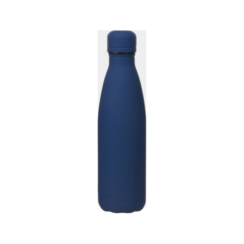 Вакуумная термобутылка "Vacuum bottle C1", soft touch, 500 мл, темно-синий