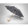 Зонт-трость "Радуга", серый