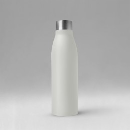 Стальная бутылка "Rely", 650 мл, дымчато-белый  (off white)