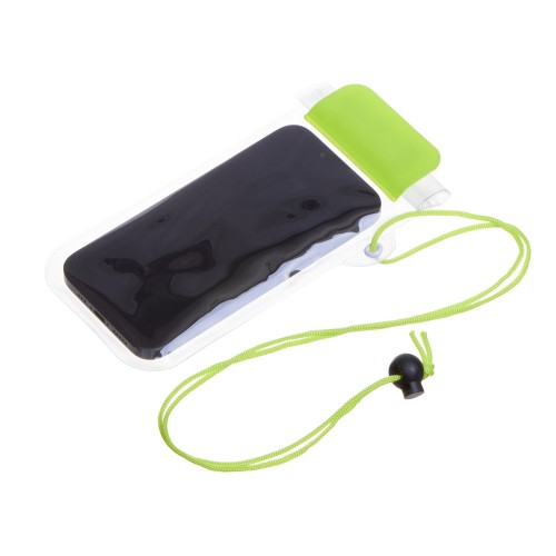 Влагостойкий чехол "Repel", зеленый/прозрачный