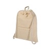 Шерпа рюкзак со шнурком из переработанной шерпы GRS объемом 9 л, бежевый