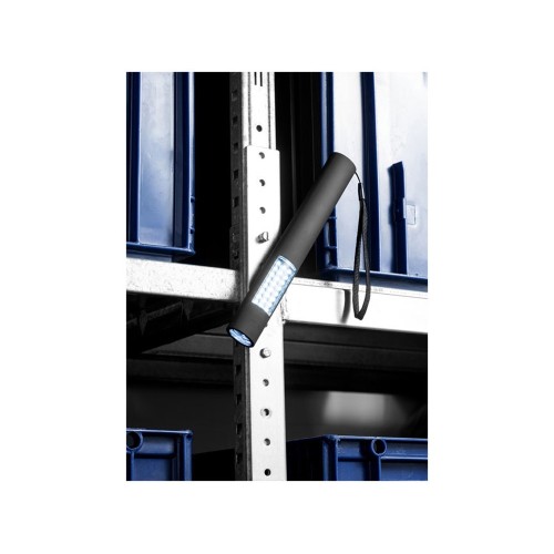 Магнитный фонарик «Tau», 28 светодиодов, черный