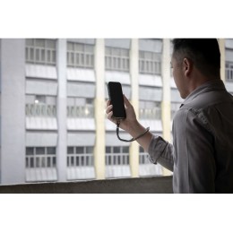 Ремешок-держатель для телефона на запястье «Lany Wristband Eco», серый