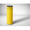 Вакуумный термос "Vacuum Flask C1", soft touch, 420мл, желтый