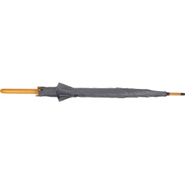 Зонт-трость "Радуга", серый