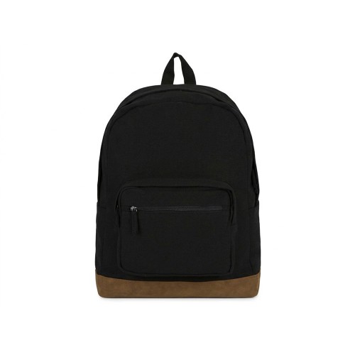 Рюкзак Shammy с эко-замшей для ноутбука 15", черный