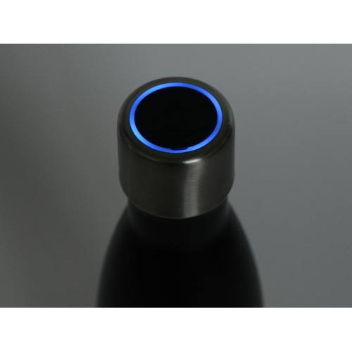 Вакуумная термобутылка с УФ-стерилизацией "Photon", черный, 500 мл