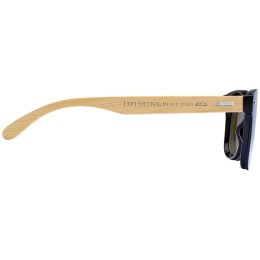 Солнцезащитные очки Tan с бамбуковыми дужками - Cиний