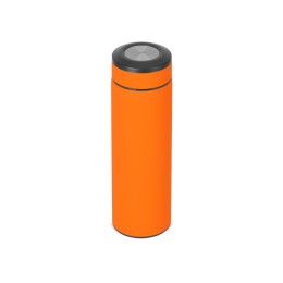 Вакуумный термос "Vacuum Flask C1", soft touch, 420мл, оранжевый