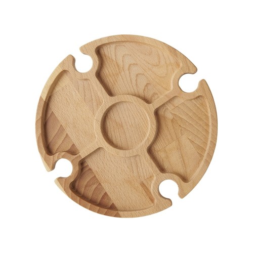 Деревянный столик на складных ножках "Outside party"