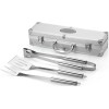 Набор для барбекю в кейсе: лопатка, щипцы, вилка "Salvy"