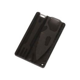 Мультиинструмент с ножом и вилкой "Hungry", черный