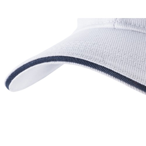 Бейсболка «Cancun», белый/темно-синий