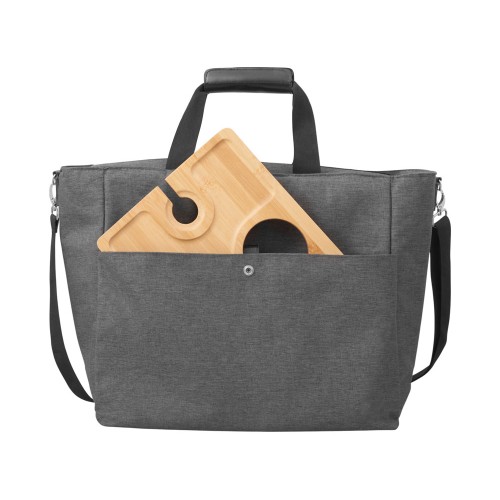 Набор для пикника Fabar сумка-холодильник и бамбуковый столик на ножках