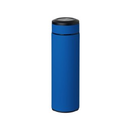 Вакуумный термос "Vacuum Flask C1", soft touch, 420мл, синий