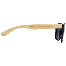 Солнцезащитные очки Hue с бамбуковыми дужками - Серебристый