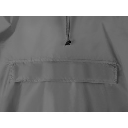 Дождевик - пончо "Galaxy" со светоотражающими элементами, серый