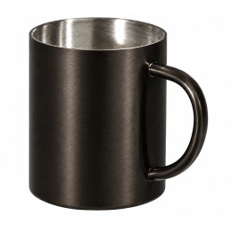 Стальная кружка с двойными стенками "Altai", gun metal