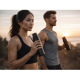 Термобутылка «Grace» 320мл, черный