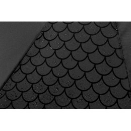 Зонт-полуавтомат складной Marvy с проявляющимся рисунком, черный