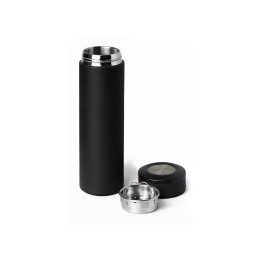Вакуумный термос "Vacuum Flask C1", soft touch, 420мл, черный