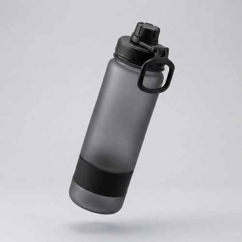 Бутылка «Misty» с ручкой, 850 мл, черный