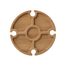 Деревянный столик на складных ножках "Outside party"